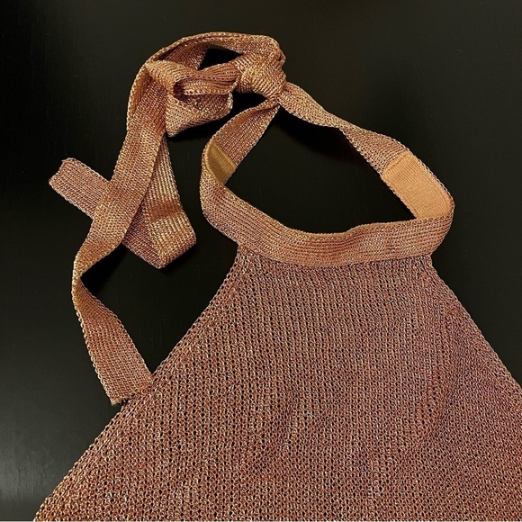 Intimately Free People Gold Shine Be Fine Bodysuit Women’s Size M, metallic, NWT - Picture 5 of 12